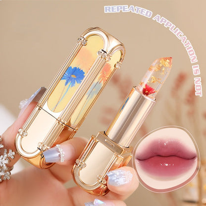 Long-lasting Moisturizing Flower Jelly Color-changing Lipstick