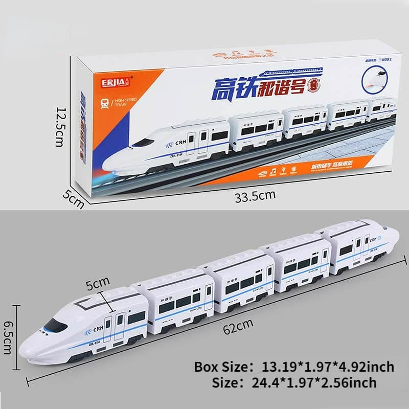 Electric Universal Simulation High Speed Railway Harmony Train Toy