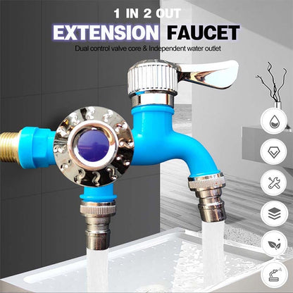 💥Hot Sale - Buy 2 Get 1 Free💥 Outdoor Antifreeze Dual Control Faucet