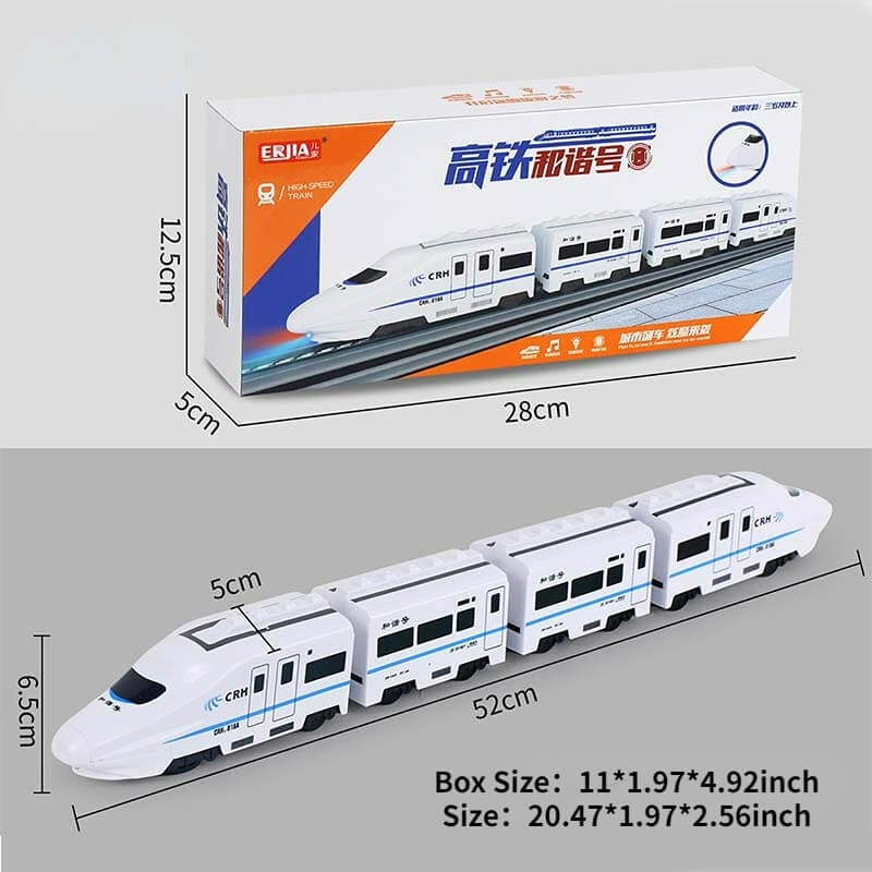 Electric Universal Simulation High Speed Railway Harmony Train Toy