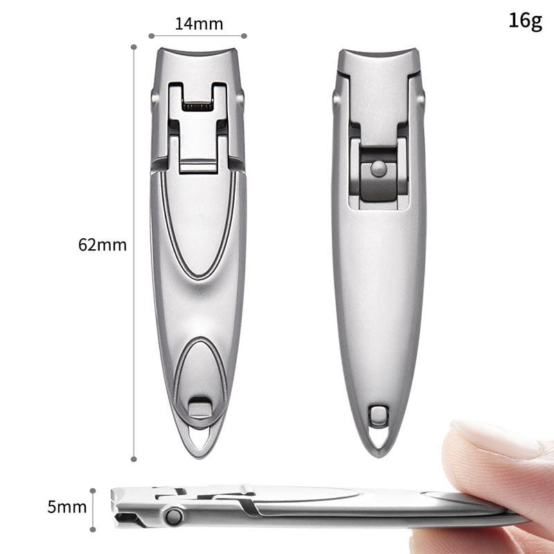 Multifunctional Splash-proof Ultra-thin Portable Nail Clippers