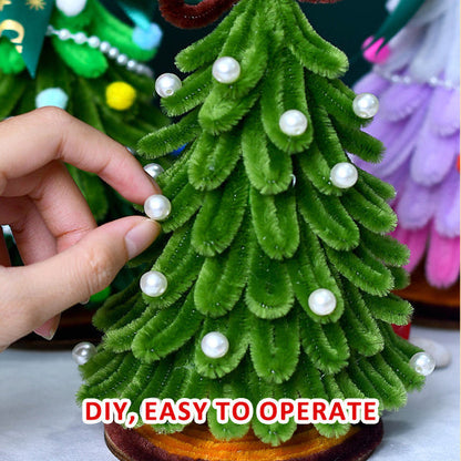 Twisted Stick Christmas Tree - Creative Handmade Gift Ornaments