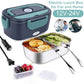 2-in-1 Portable Dual Voltage Electric Lunch Box