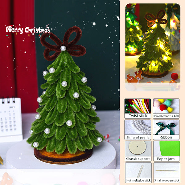 Twisted Stick Christmas Tree - Creative Handmade Gift Ornaments