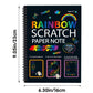 Fun and Creative Graffiti Colorful DIY Scratch Painting Book