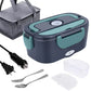 2-in-1 Portable Dual Voltage Electric Lunch Box