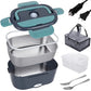 2-in-1 Portable Dual Voltage Electric Lunch Box