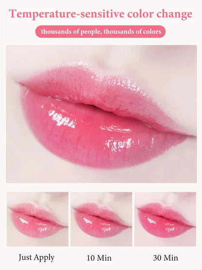 Long-lasting Moisturizing Flower Jelly Color-changing Lipstick