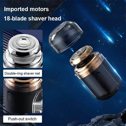 2-in-1 Multifunctional Convenient Capsule Electric Smart Shaver