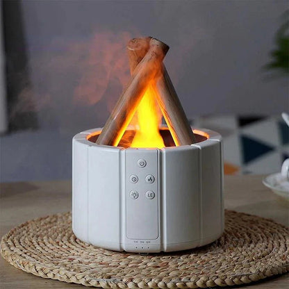 USB Silent Simulation Bonfire Aromatherapy Diffuser