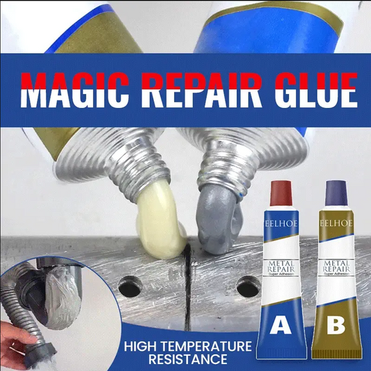 Adhesive for Magical Metal Cast Iron Repairs (A+B)