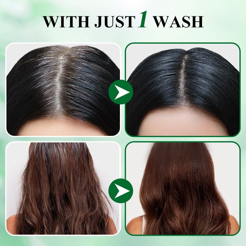 Natural Plant Essence Extract Bubble Hair Dye