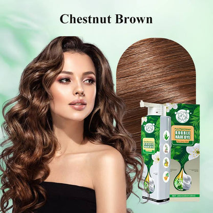 Natural Plant Essence Extract Bubble Hair Dye