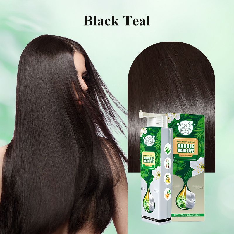 Natural Plant Essence Extract Bubble Hair Dye