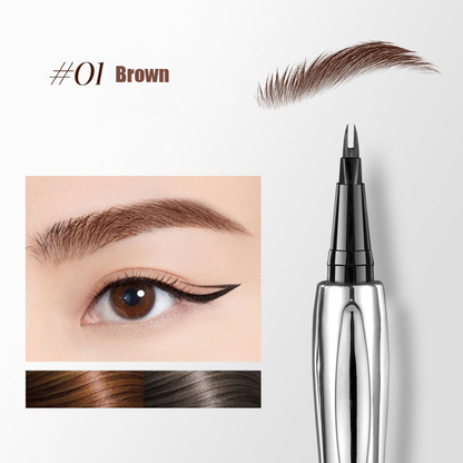 Natural Waterproof Eyebrow Pen with Microfine Tip