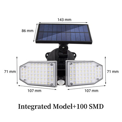 Waterproof Outdoor Solar Lights with Motion Sensor