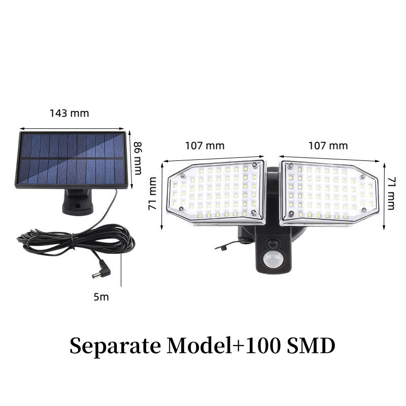 Waterproof Outdoor Solar Lights with Motion Sensor