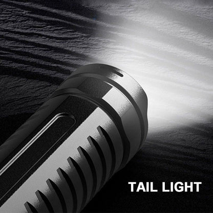 Multifunctional White Laser Telescopic Zoom Tactical Flashlight