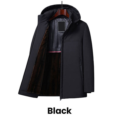 💥Early Winter Special Sale 50% OFF💥 Men’s Thermal Thick Hooded Parka Coat