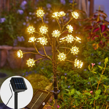 Solar-Powered Weather Resistant Garden LED Light Set