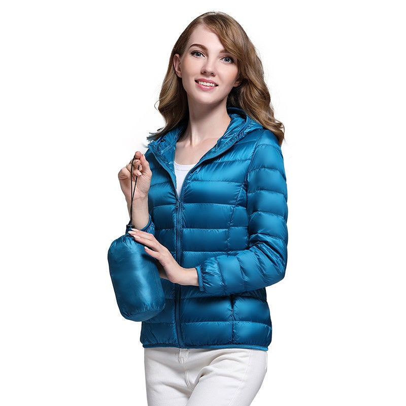 💥Early Winter Special Sale 50% OFF💥 Women's Hooded Light Down Jacket