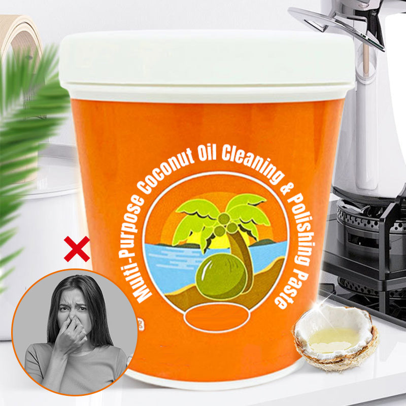 Multi-Purpose Coconut Oil Cleaning & Polishing Paste