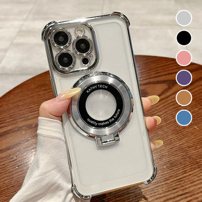 ✨Buy 1 Get 1 Free✨ Magnetic Lens Protective Phone Case with Stand