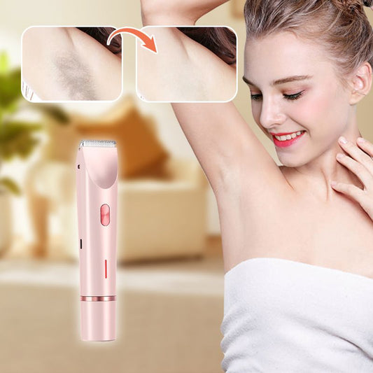 IPX7 Waterproof Dual-head Shaver for Women