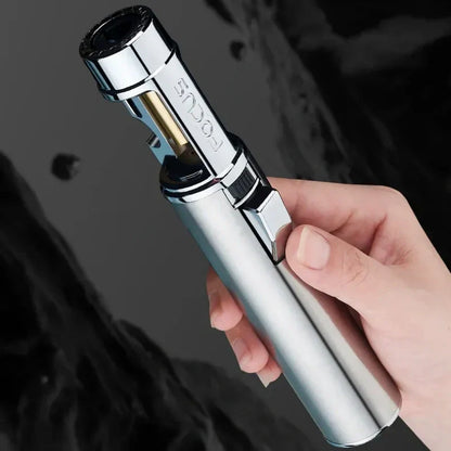 Portable Adjustable Refillable Butane Jet Lighter