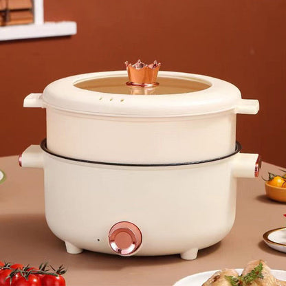 Multi-Functional Electric Non-Stick Pot with Steamer