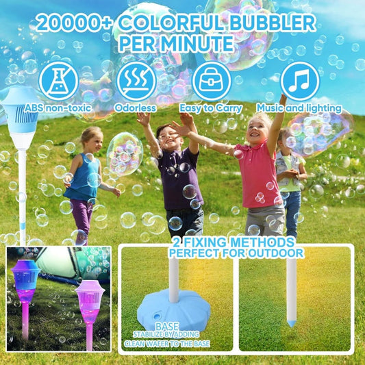 Fully Automatic Music and Light Bubble Machine