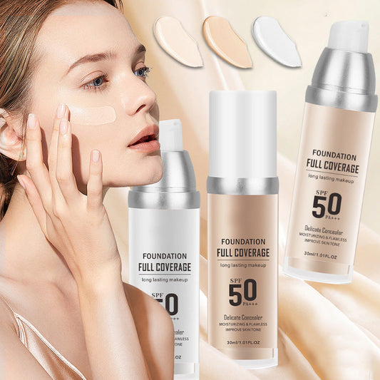 Long-Lasting Flawless Coverage Moisturizing Foundation