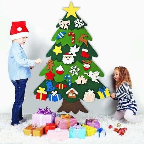 DIY Felt Christmas Tree Decoration