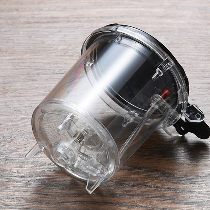 One-Click Glass Teapot with Removable Infuser Strainer