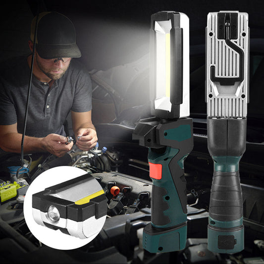 Foldable LED Work Light with Magnet Base