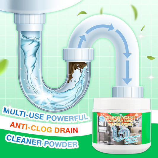 Multi-Use Powerful Anti-Clog Drain Cleaner Powder