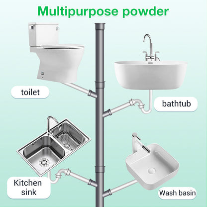 Multi-Use Powerful Anti-Clog Drain Cleaner Powder