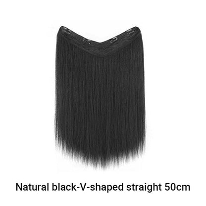 Clip in U-Shaped Hair Extension Hairpiece for Women