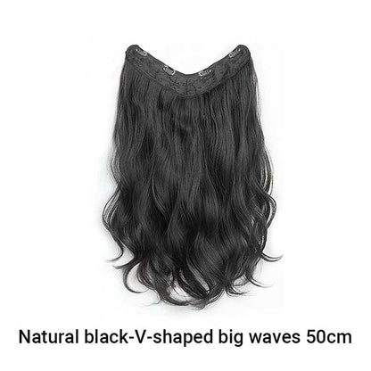 Clip in U-Shaped Hair Extension Hairpiece for Women