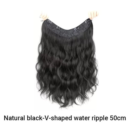 Clip in U-Shaped Hair Extension Hairpiece for Women