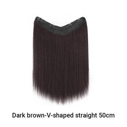 Clip in U-Shaped Hair Extension Hairpiece for Women