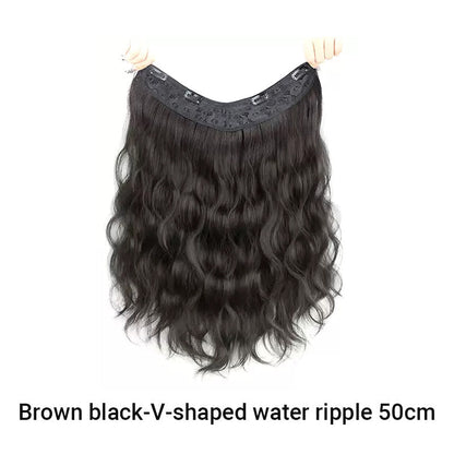 Clip in U-Shaped Hair Extension Hairpiece for Women