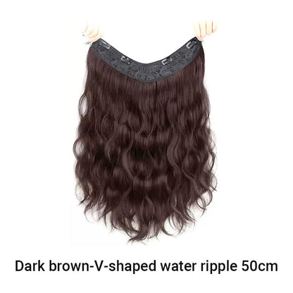 Clip in U-Shaped Hair Extension Hairpiece for Women