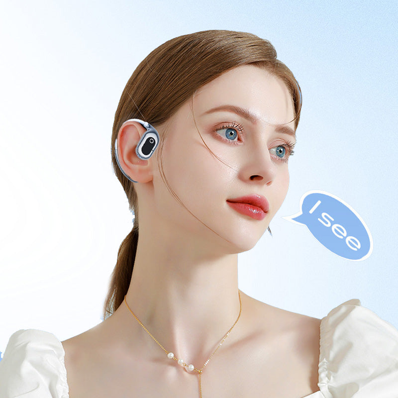 AI Translation Ear-Hook Bluetooth Earbuds